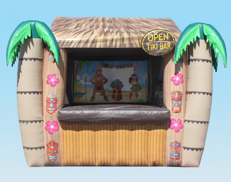 Inflatable Tiki Bar